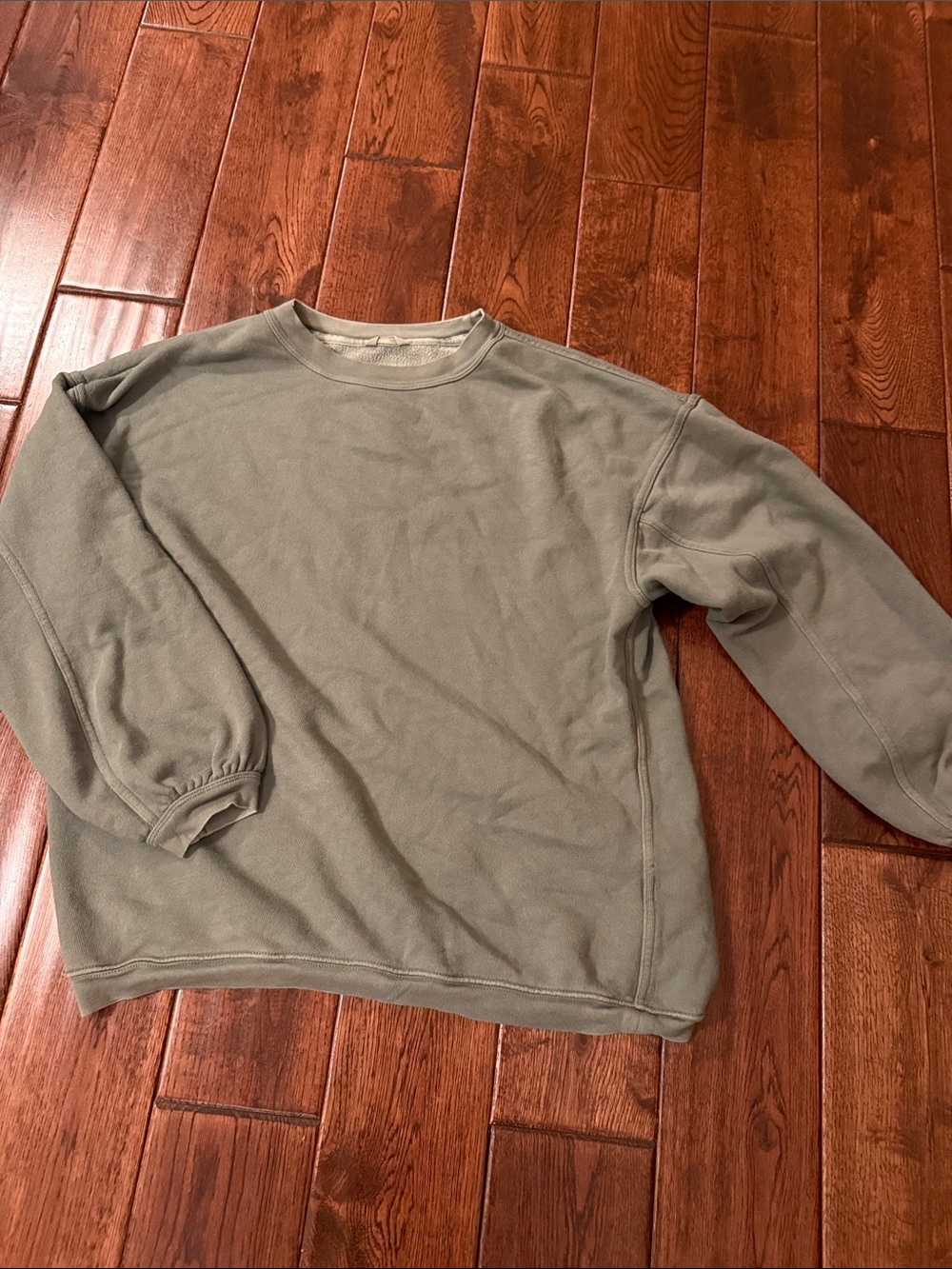 aerie women’s Crewneck Sweatshirt in Sage Green